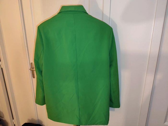 Veste blazer verte - photo numéro 3