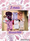 Lot pyjama bébé 3 mois