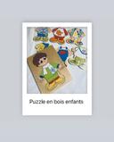 Puzzle en Bois "Habillage" pour Enfant