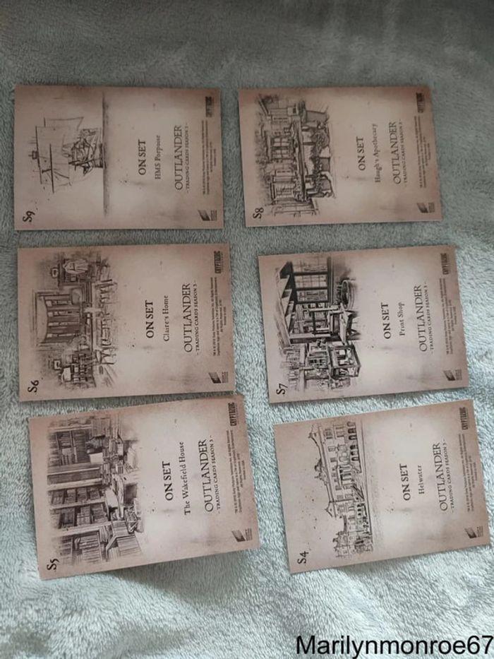 Set complet 9 cartes on set Outlander cryptozoic - photo numéro 5