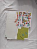 Lot papier lettre pour enfant