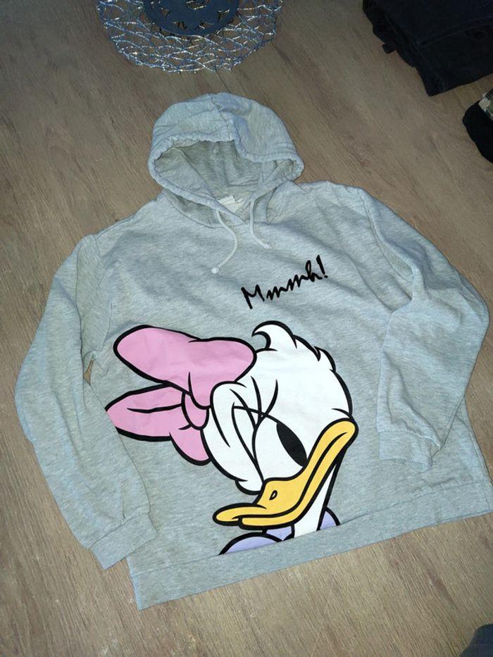 Sweat capuche Disney Daisy taille 40 - photo numéro 2