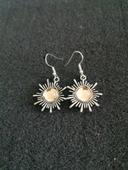 Boucles d'oreilles soleil