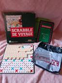 Complet scrabble de voyage vintage des années 70