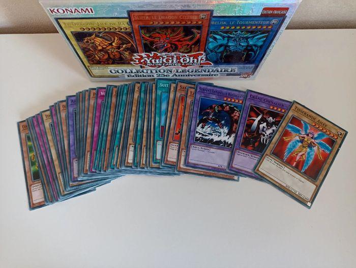 Lot 45 cartes Yu-Gi-Oh avec boîte - photo numéro 2