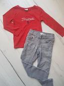 Ensemble 2 pièces hiver fille 4ans