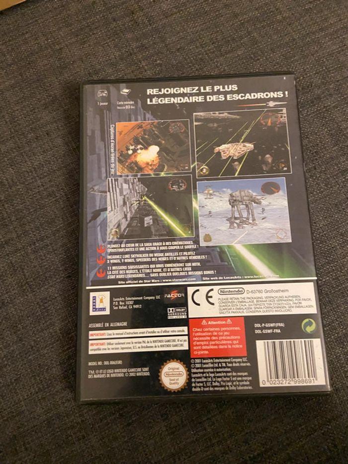 🧩 jeux game cube color  Star Wars Rogue Leader bon état 🧩 - photo numéro 4