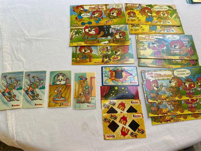 Lot de cartes Kinder - photo numéro 1