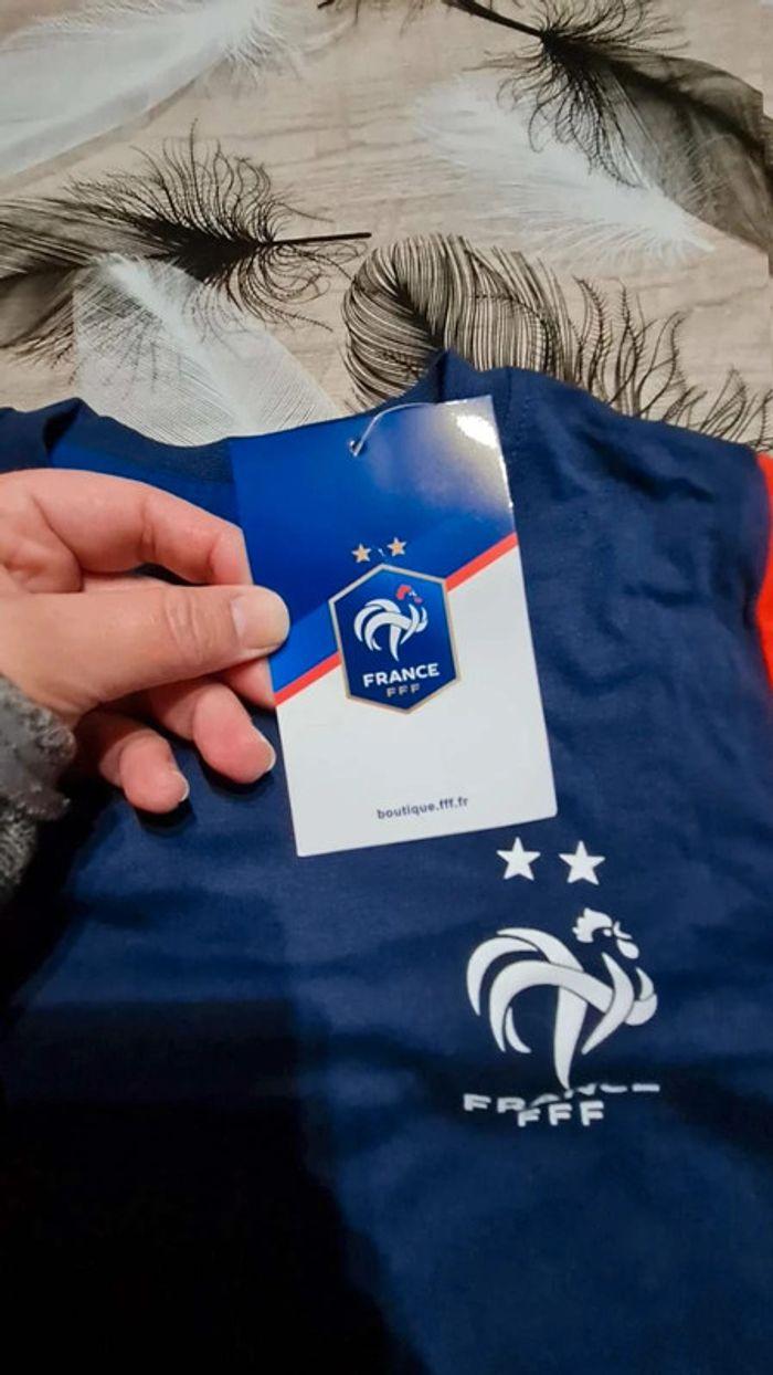 Tee-shirt  france  de  foot  varrane - photo numéro 5