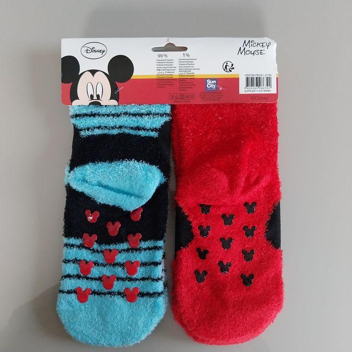 Chaussettes Mickey antidérapante 23/26 - photo numéro 2