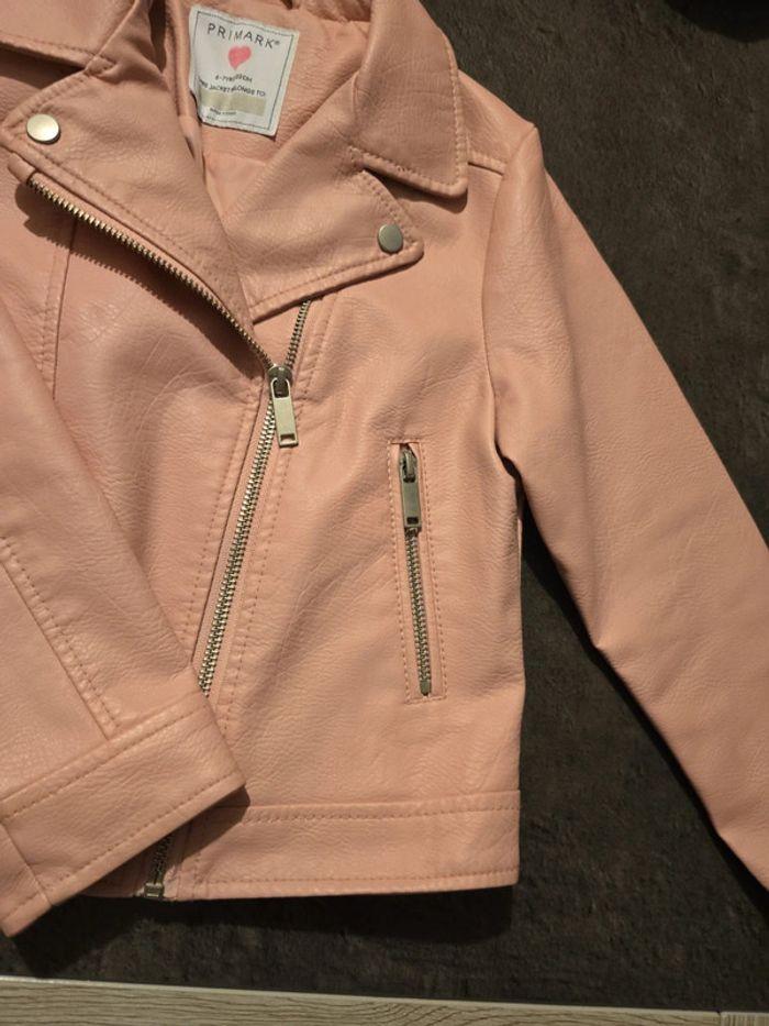 Veste rose clair simili Primark - photo numéro 3