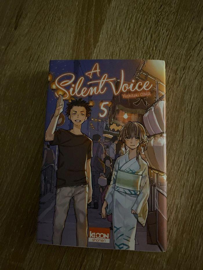 Manga silent voice tome 5 neuf - photo numéro 1