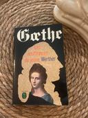 Livre les souffrances du jeune Werther Goethe