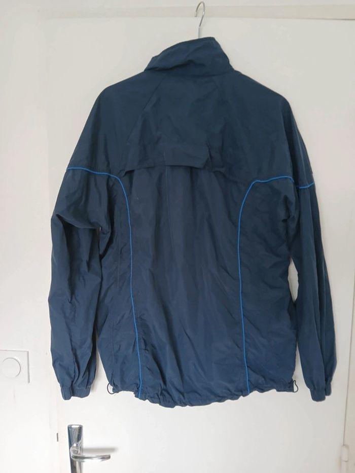 Kway vintage bleu marine L - photo numéro 4