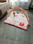 Tapis d’éveil forêt Lilliputiens rose avec arches