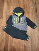 Ensemble jogging gris garçon 12mois