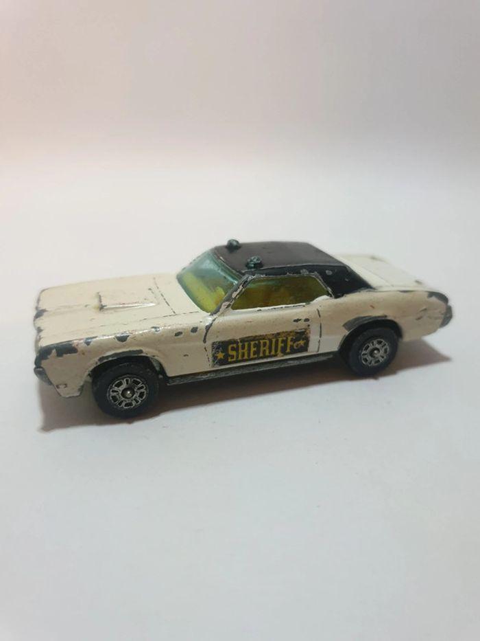 Corgi Juniors Mercury Cougar XR7 Whizzwheels Sheriff - 1/64 Made in Great Britain - photo numéro 1