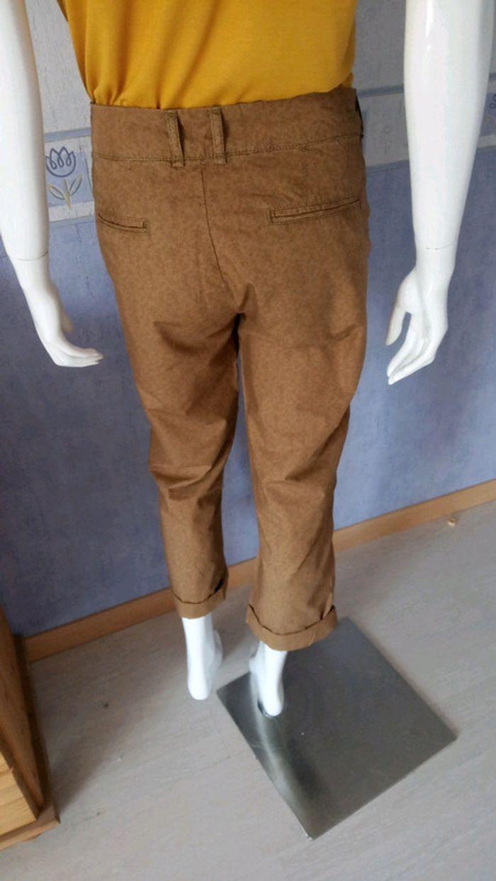 Pantalon chinos marron taille 29 Teddy Smith - photo numéro 3