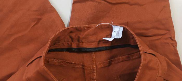 Pantalon femme T38 couleur brique ou marron - photo numéro 2