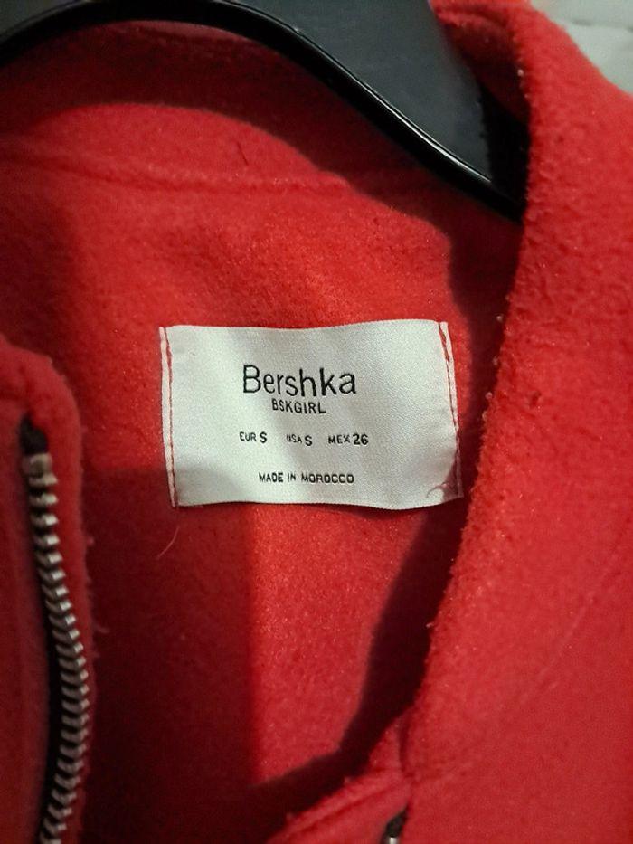 🌹Manteau rouge Bershka🌹 - photo numéro 3