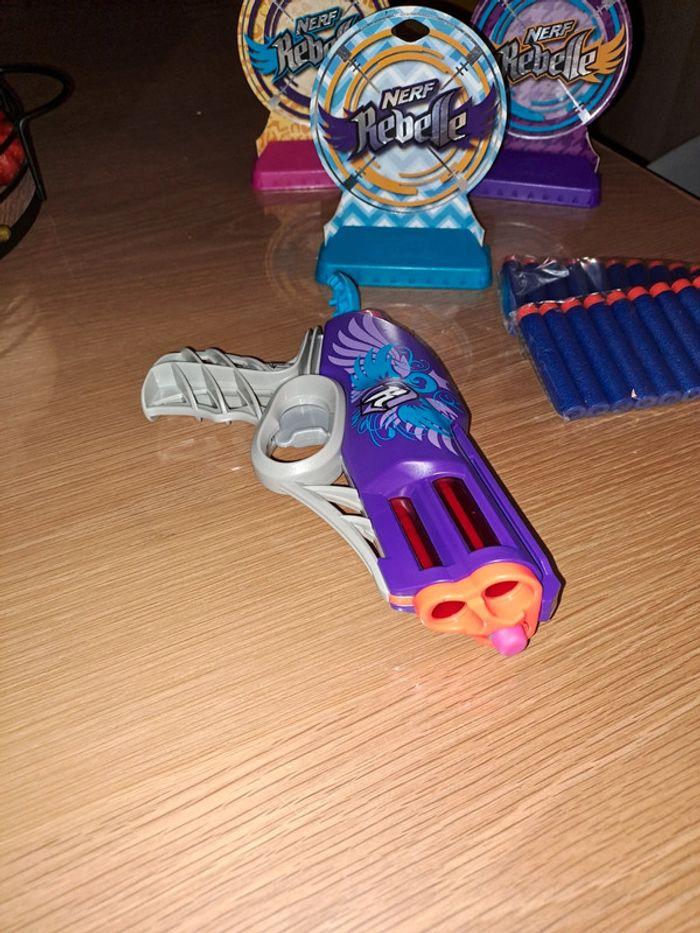 Nerf rebelle plus cibles et fléchettes - photo numéro 4