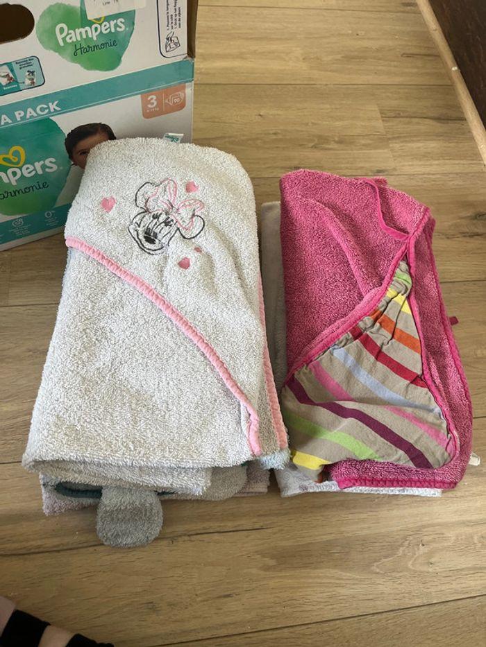 Lot de 7 serviettes de bain bébé - photo numéro 1