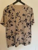 t-shirt fleuri