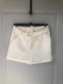 Short carotte blanc  34 36 38