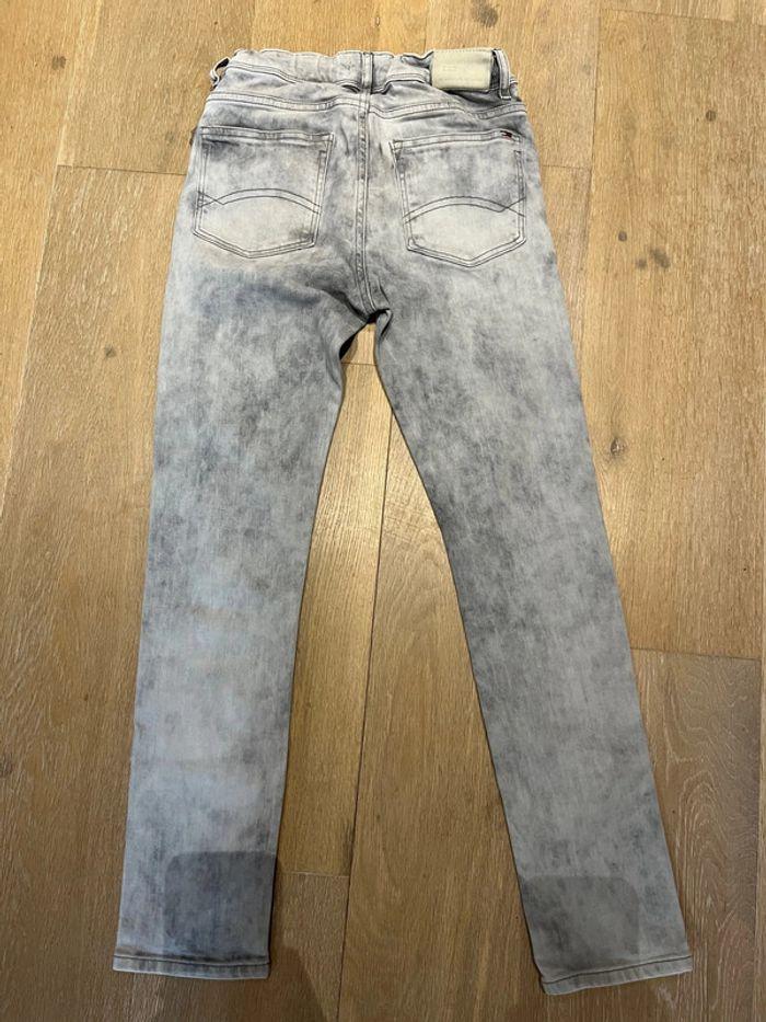 Jeans gris skinny Hilfiger T12ans - photo numéro 5