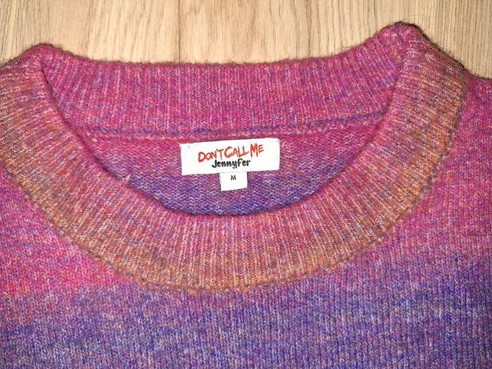 Pull ton mauve Jennyfer taille M - photo numéro 2