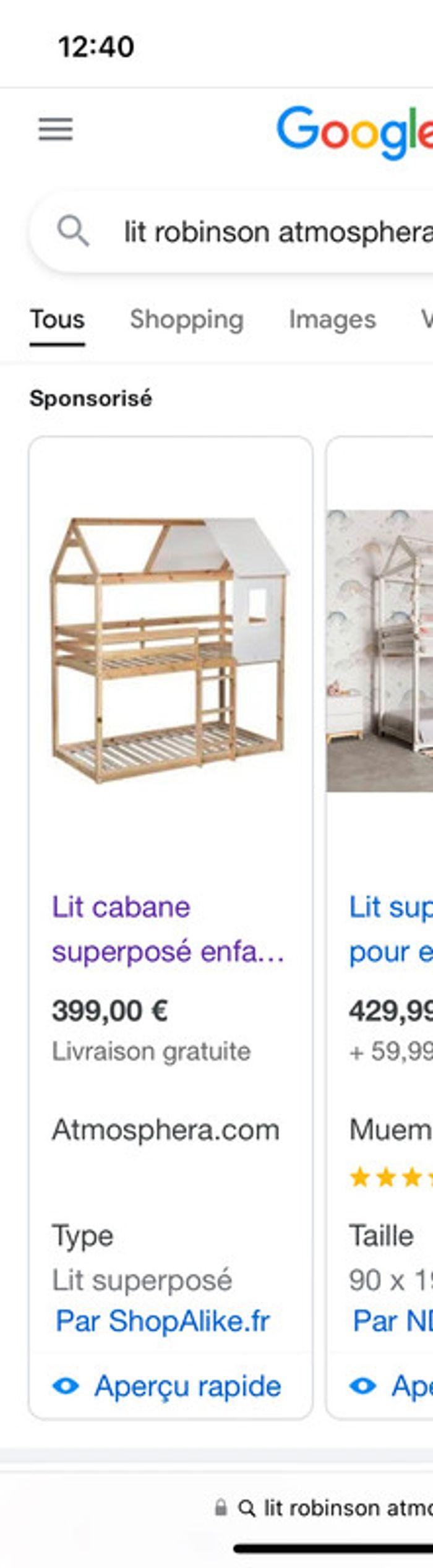 Lit cabane superposé pour enfants - photo numéro 8