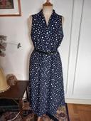 Robe à pois vintage T.44