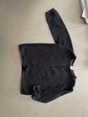 Gilet noir 2 ans