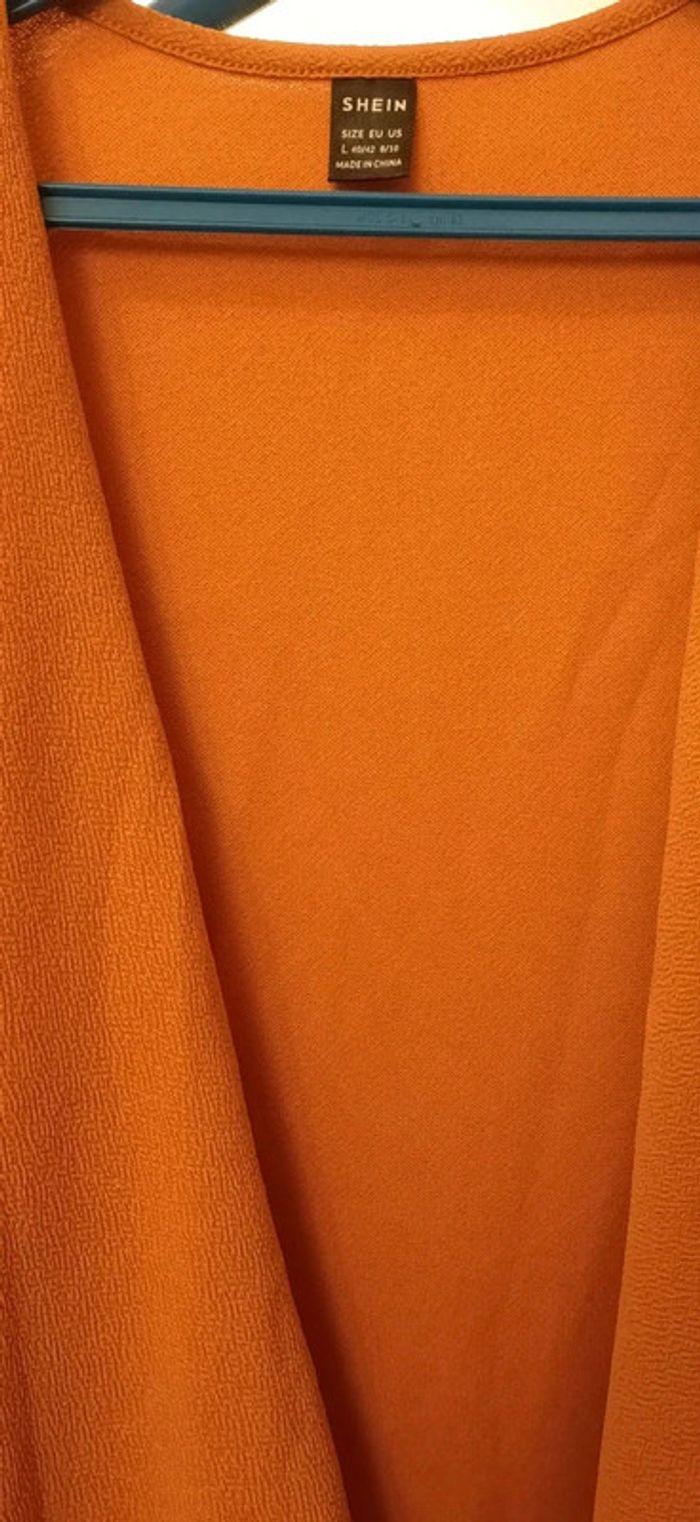 Robe longue orange - photo numéro 2