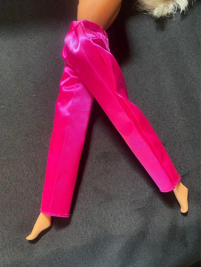 pantalon chic satiné barbie - photo numéro 2