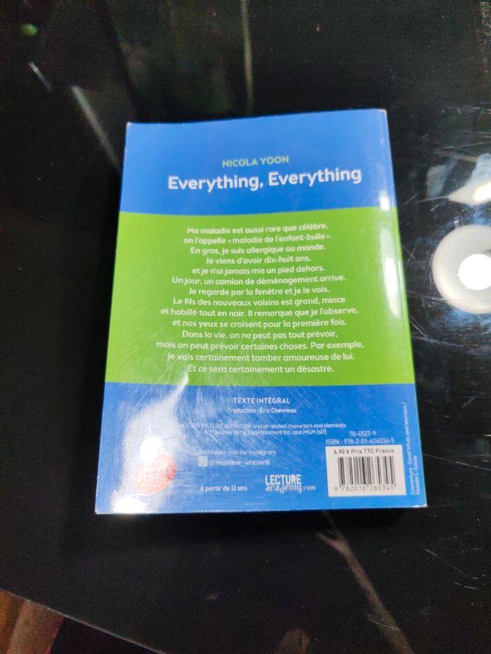 Livre Everything Everything roman - photo numéro 2