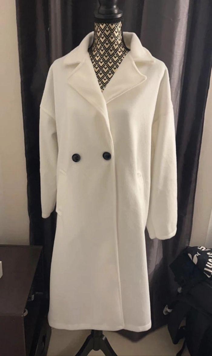 Magnifique manteau blanc - photo numéro 1