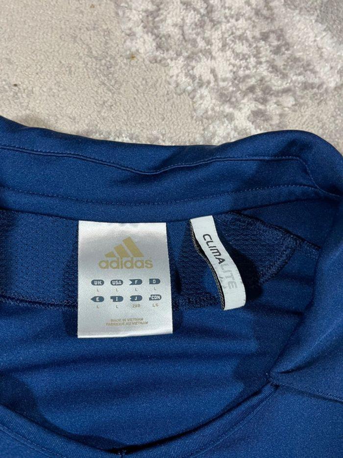 Maillot de Sport Adidas Vintage Y2k 2000's Navy Blue - photo numéro 3