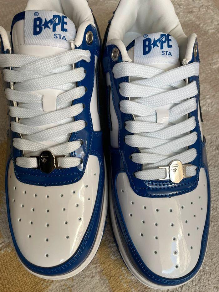 Baskets basses A Bathing Ape Bape Sta Low bleu foncé - photo numéro 19