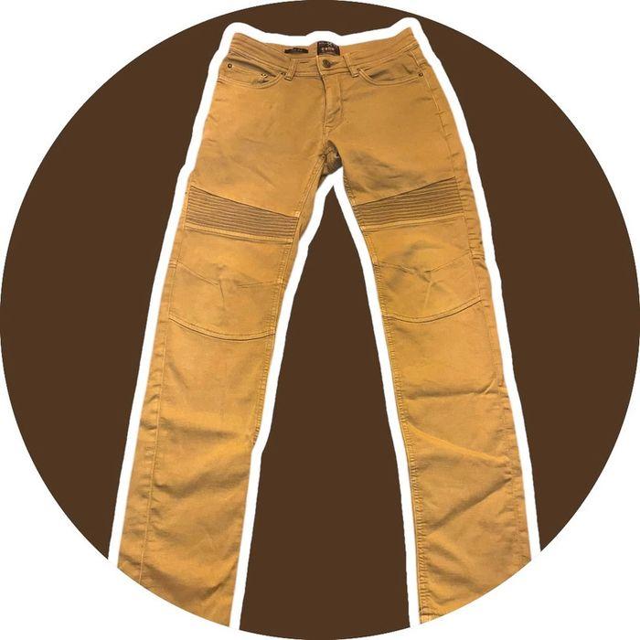 Pantalon slim fit marron Celio - photo numéro 1