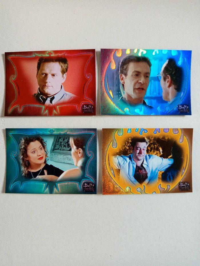 Lot 4 Cartes buffy the vampire slayer - photo numéro 1