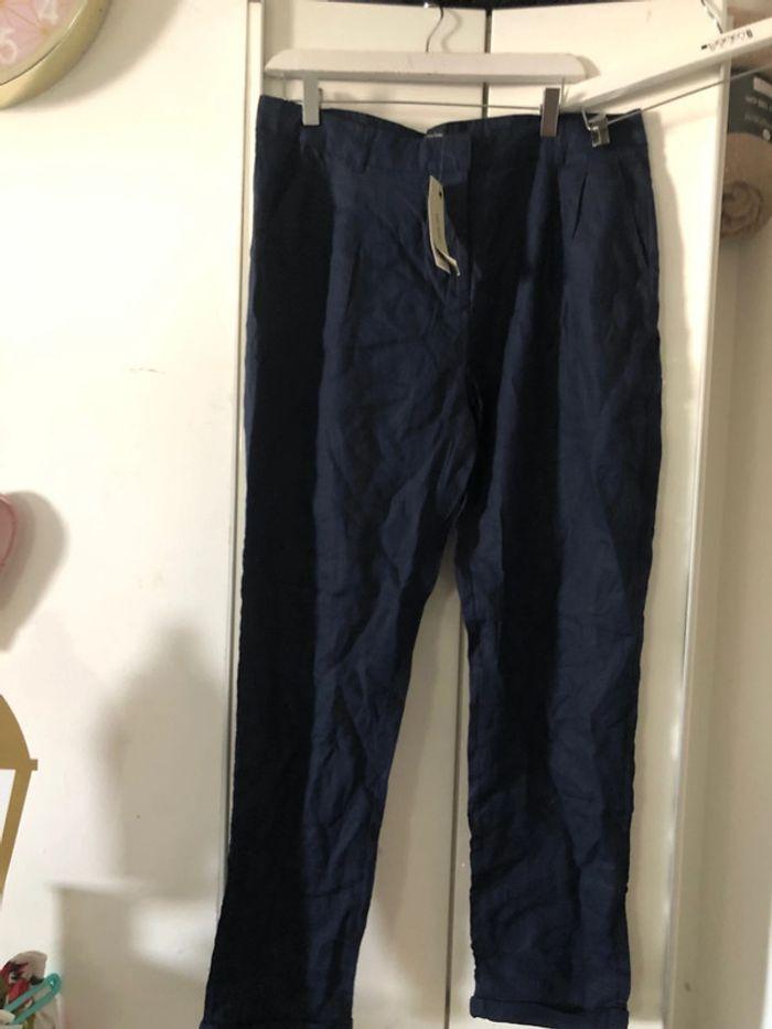 Pantalon pure lin . Neuf Taille 44 - photo numéro 1