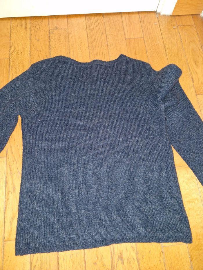 Pull Damart broderie fleur mohair laine - photo numéro 6