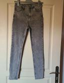 Jeans demim skinny gris taille 36 shein