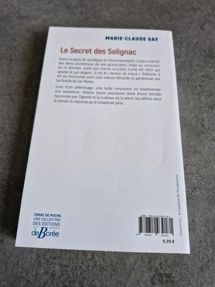 Le Secret des Solignac Marie-Claude Gay - photo numéro 2