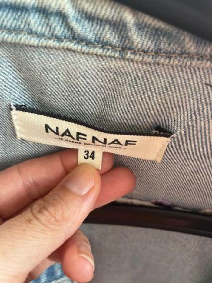 Veste en Jean Naf Naf - photo numéro 3