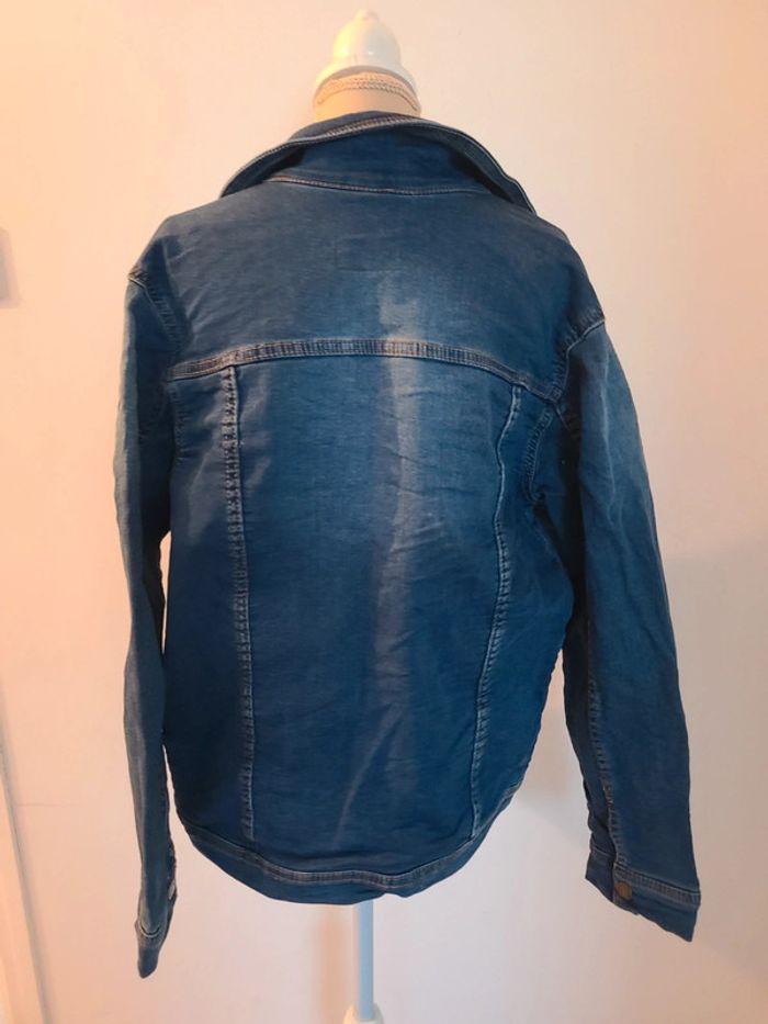 Veste en jeans demim bleu gemo 12 ans - photo numéro 3