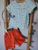 Ensemble chemise + short 18 mois • Sergent Major