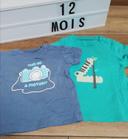 Lot de 2 tee shirts