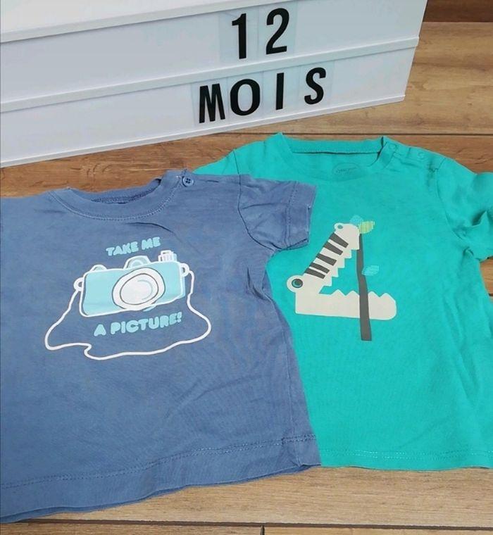 Lot de 2 tee shirts - photo numéro 1